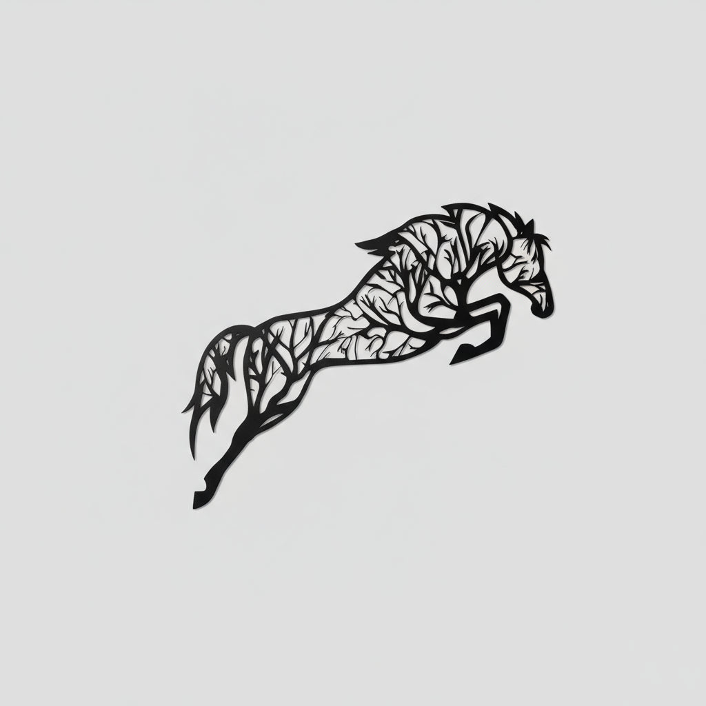 Tree Horse, Wild Elk, and Organic Art