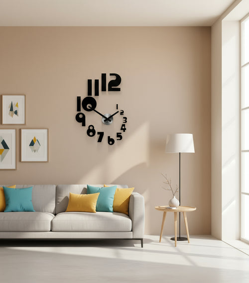 Horloge Murale Design Géant