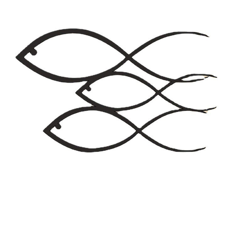 Wall Decoration Three Stylized Fish