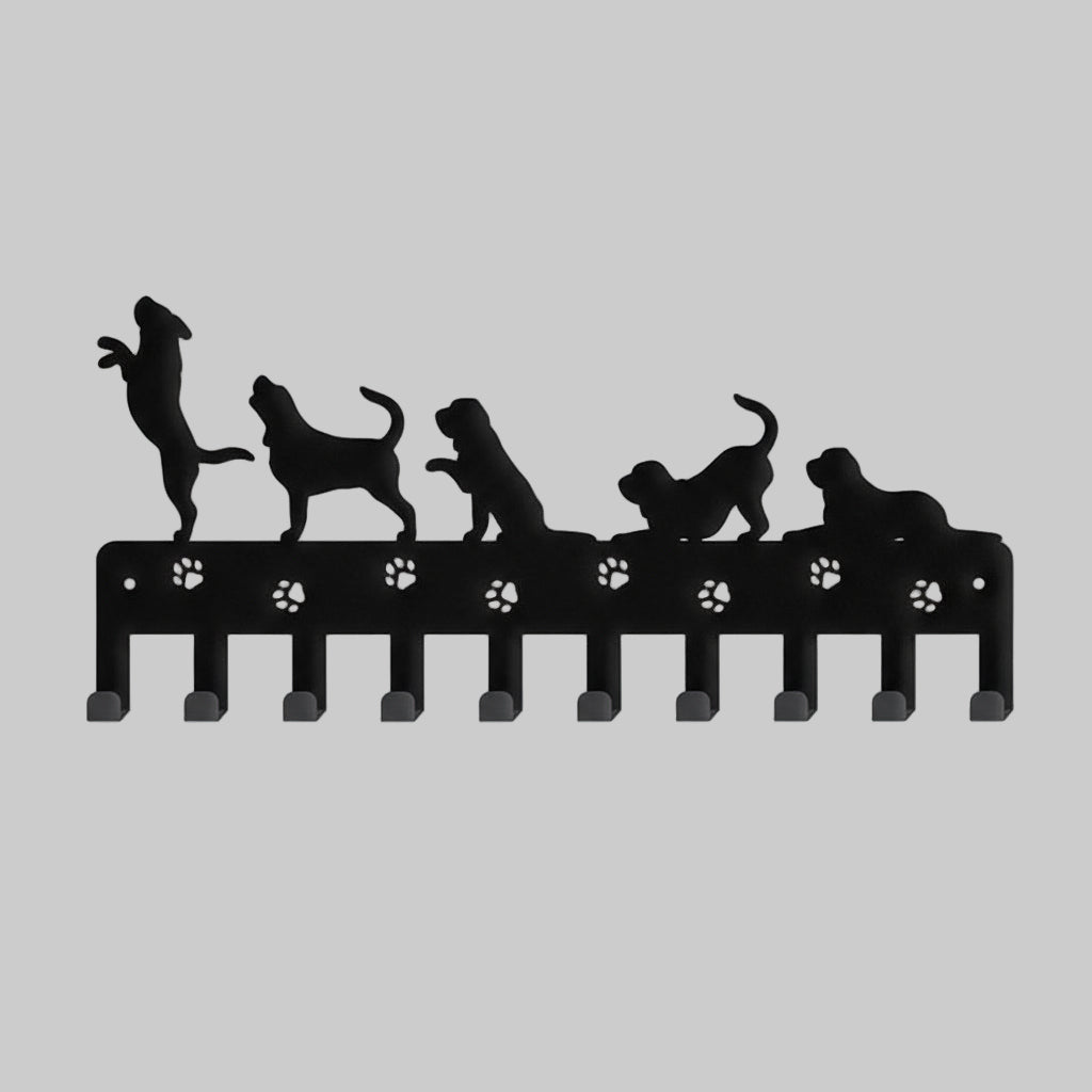 Dog and Paws Keyring The Ally