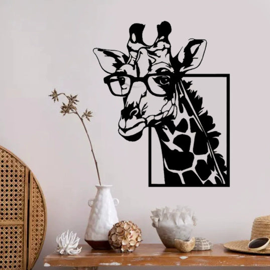 Geek Chic Fun and Trendy Giraffe Wall Decor