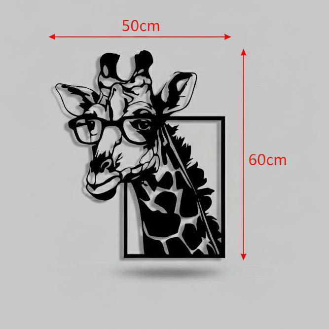 Geek Chic Fun and Trendy Giraffe Wall Decor