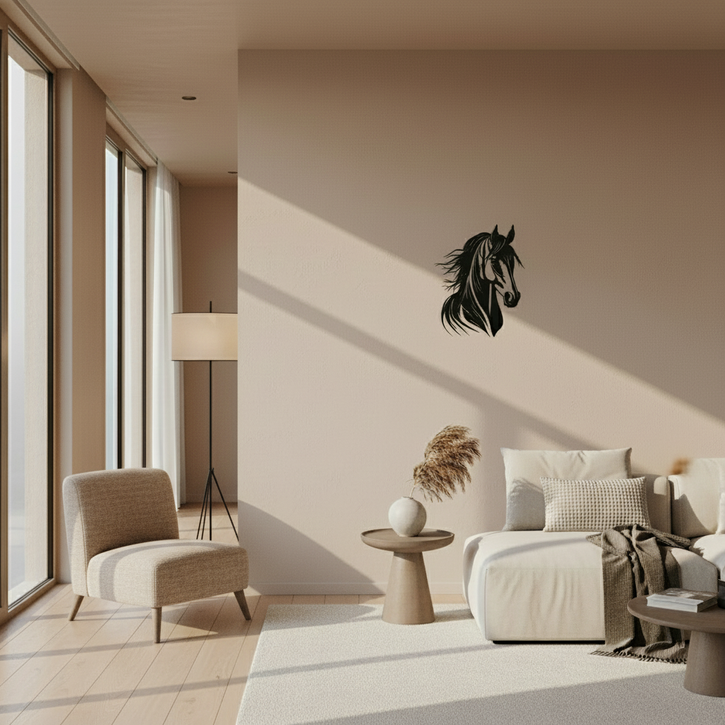 Horse Head Wall Decoration