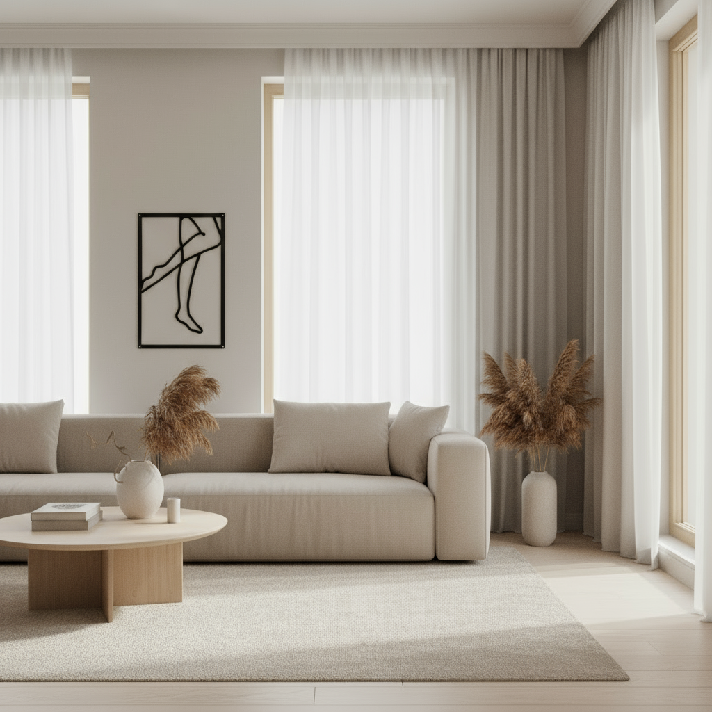 Wall Decoration: Legs in Motion, Minimalist and Sensual Line Art