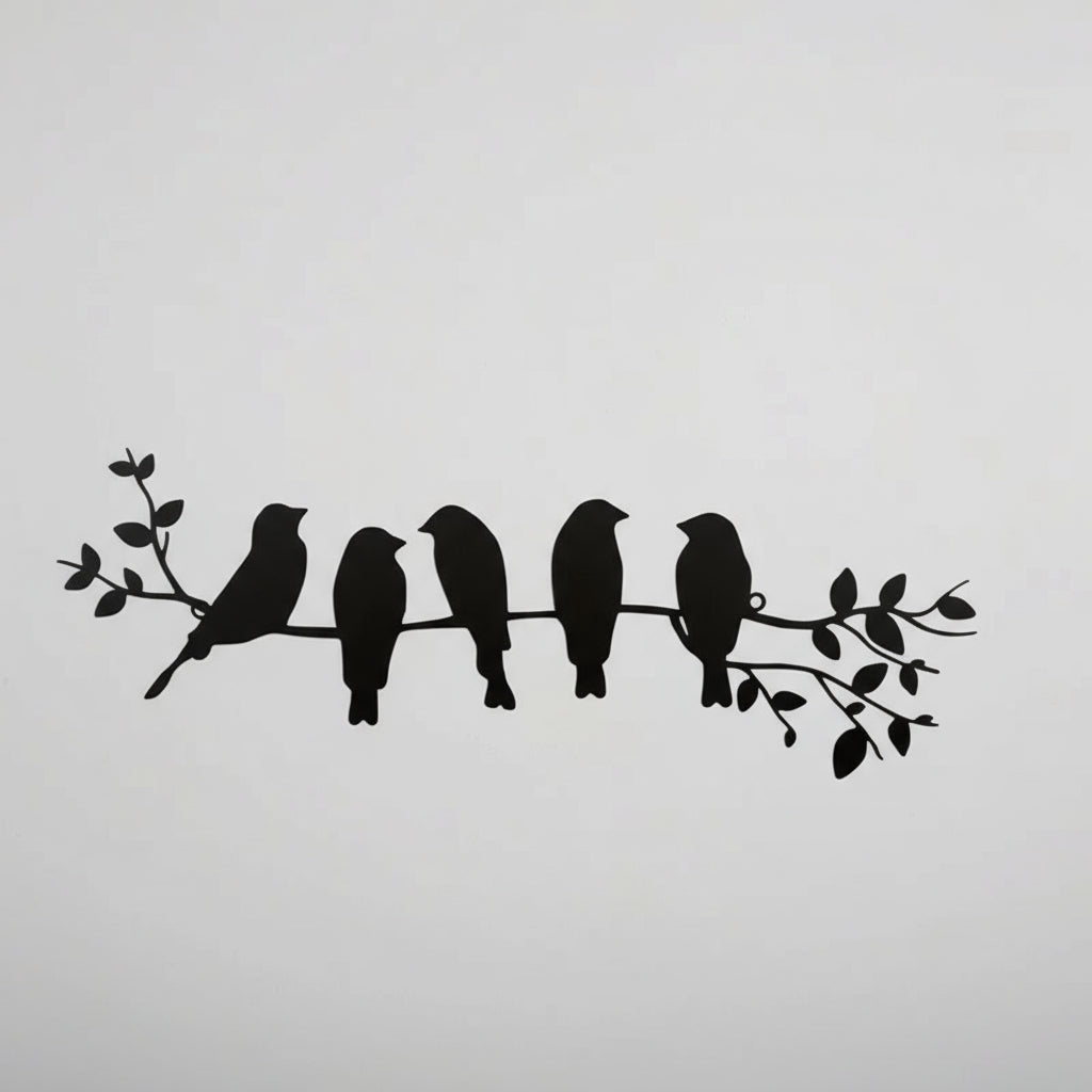 Birds on a Branch Wall Decoration