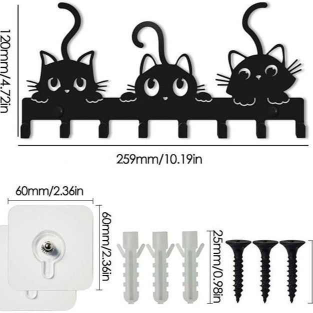 The Curious Companions Keyring